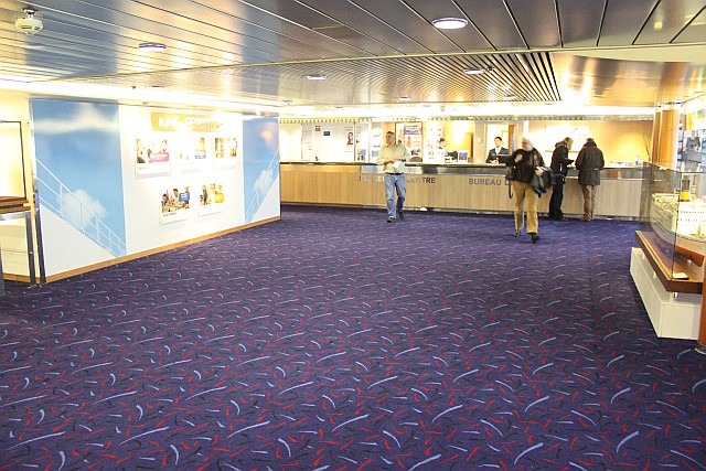 The public areas are large, open and light. So although there can be over 1,200 passengers on the ship, it never feels crowded or cramped. There is plenty of staff available for questions or directions.
