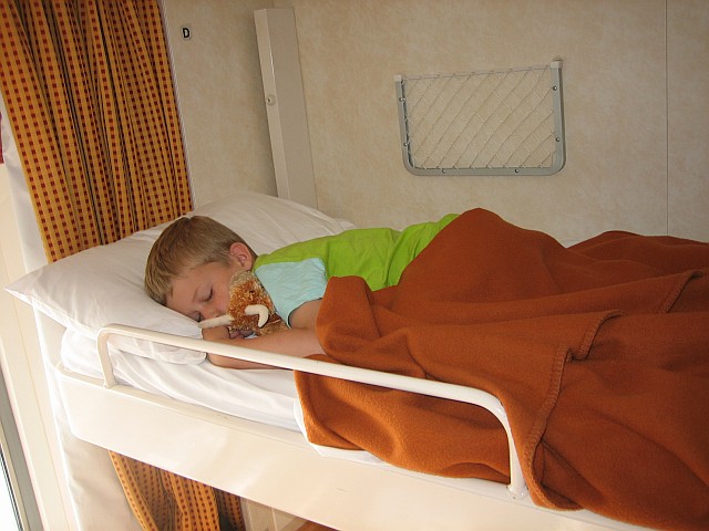 Travelling by ferry is great for kids! While they sleep you cover a lot of distance. And on board the Superfast ships there is plenty to do and see.