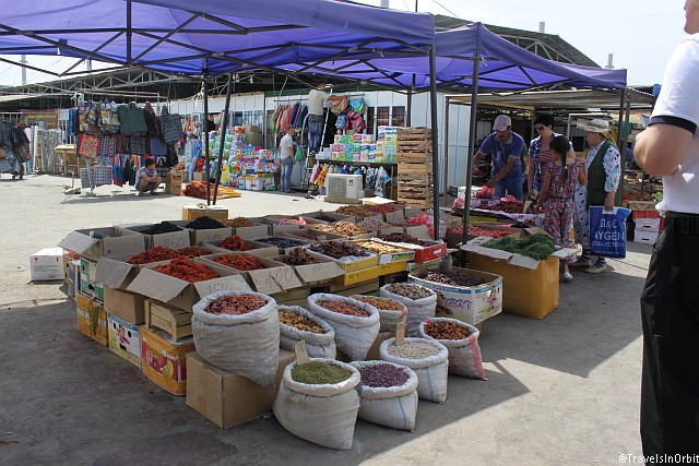 The market is one of the places where you really feel that you are in Central Asia, rather than Russia, although the sales people still prefer Russian Rubles over Kazakh Tenge.