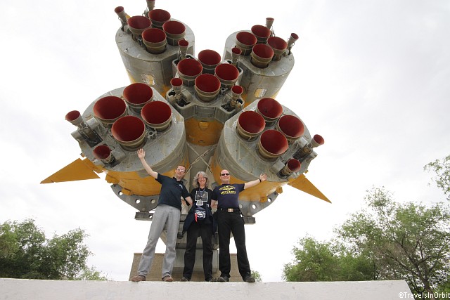 That plane took us to Kazakhstan, where I attended the launch of ESA Astronaut Alexander Gerst to the International Space Station. Wow, what an adventure!