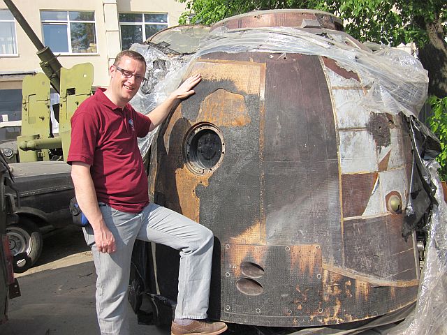I visited this place with a bunch of space geeks in May, but so far we have not been able to identify these two Soyuz capsules. Hence they are not listed in the bucket list, yet...
