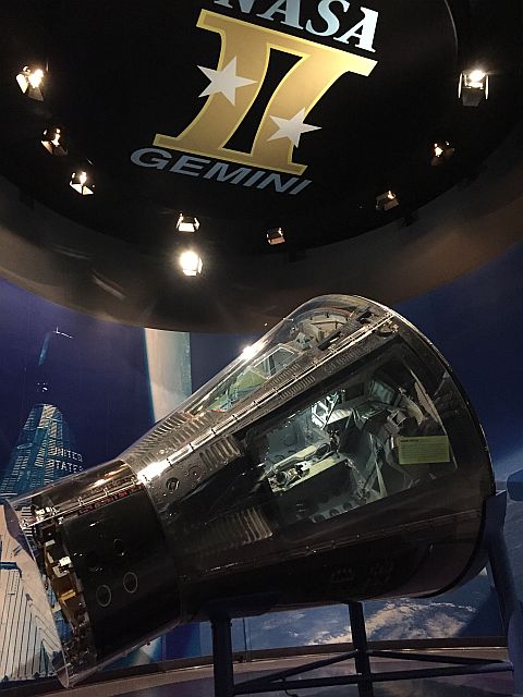 One of the best displays of a Gemini capsule is in the KSC Early Space Exploration Pavillion, where you will find the Gemini IX spacecraft from 1966.