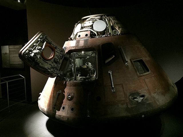 Of course nothing beats a capsule that took people to the Moon, so make sure you do not miss the Apollo 14 capsule in one of the side rooms of the Saturn V Center!