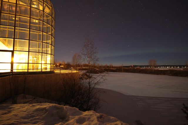 In April I was invited to speak about social media at the Social Media Tourism (SoMeT) event in Rovaniemi, Finland. And we did spot the Northern Lights at Arktikum!