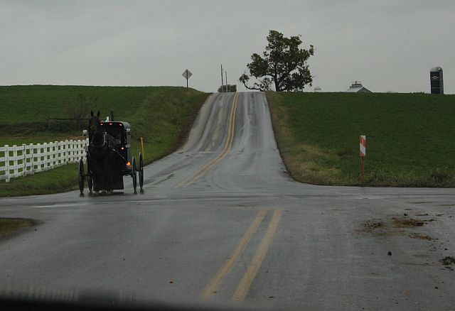 Crossing wonderful Lancaster County you encounter unusual traffic situations!